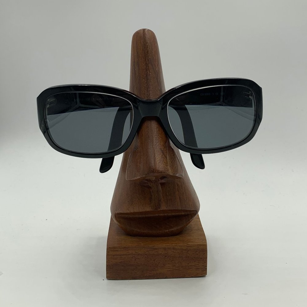 Elizabeth Arden Black Oval Sunglasses Frames